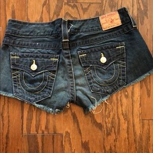 True Religion Cut Offs
